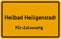 Zulassungstelle Heilbad Heiligenstadt